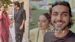 Minal Khan, Ahsan Mohsin Ikram All Smile For The Gram