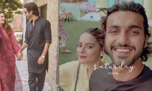 Minal Khan, Ahsan Mohsin Ikram All Smile For The Gram