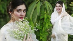 Actress Dur-e-Fishan Is glowing in this pretty all-white Attire