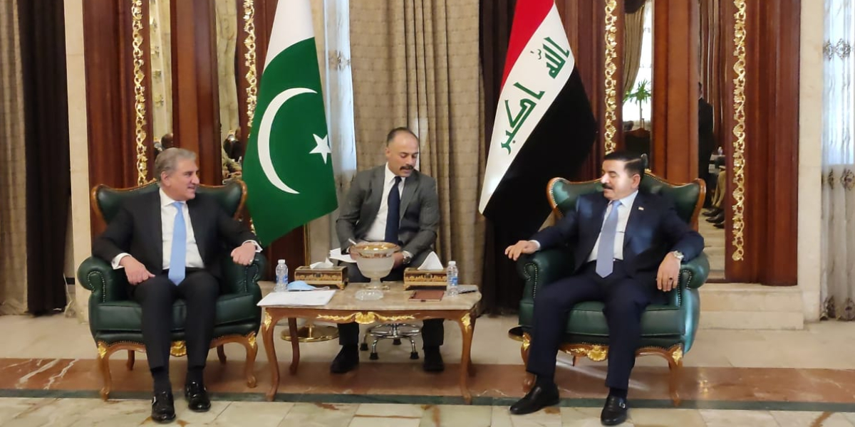 Qureshi meets Iraqi defense minister