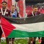 Leicester City Players Raise Palestinian Flag To Show Support after FA cup victory