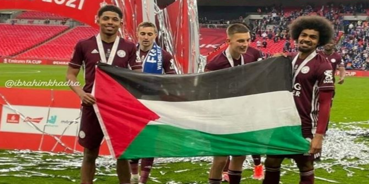 Leicester City Players support for Palestine