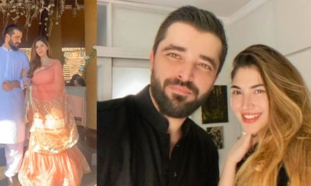 Naimal, Hamza Leave Fans Spellbound With Their Loved-Up Selfie