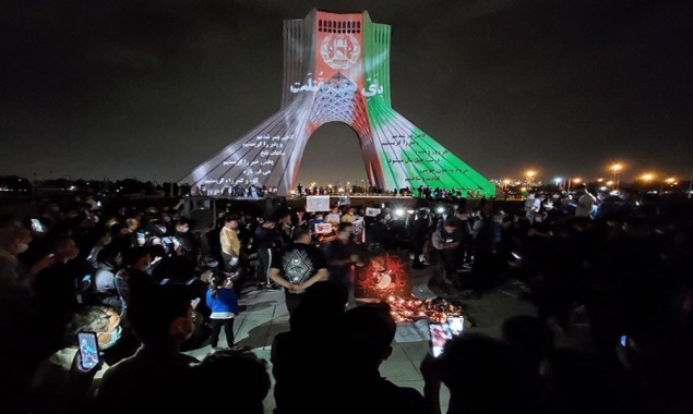 Kabul School Attack: Tehran’s iconic Azadi Tower lit up to express solidarity