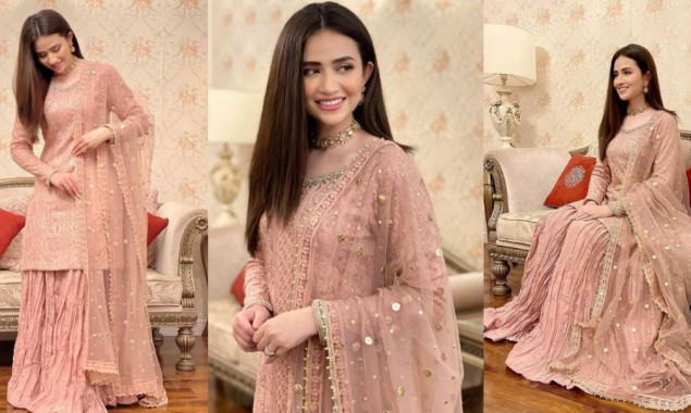 Sana Javed Looks Celestial In This Gorgeous Tea Pink Attire