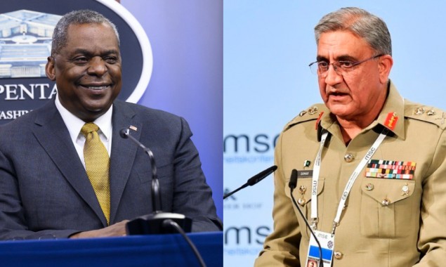 Army Chief, US Defense Secretary discuss regional security matters