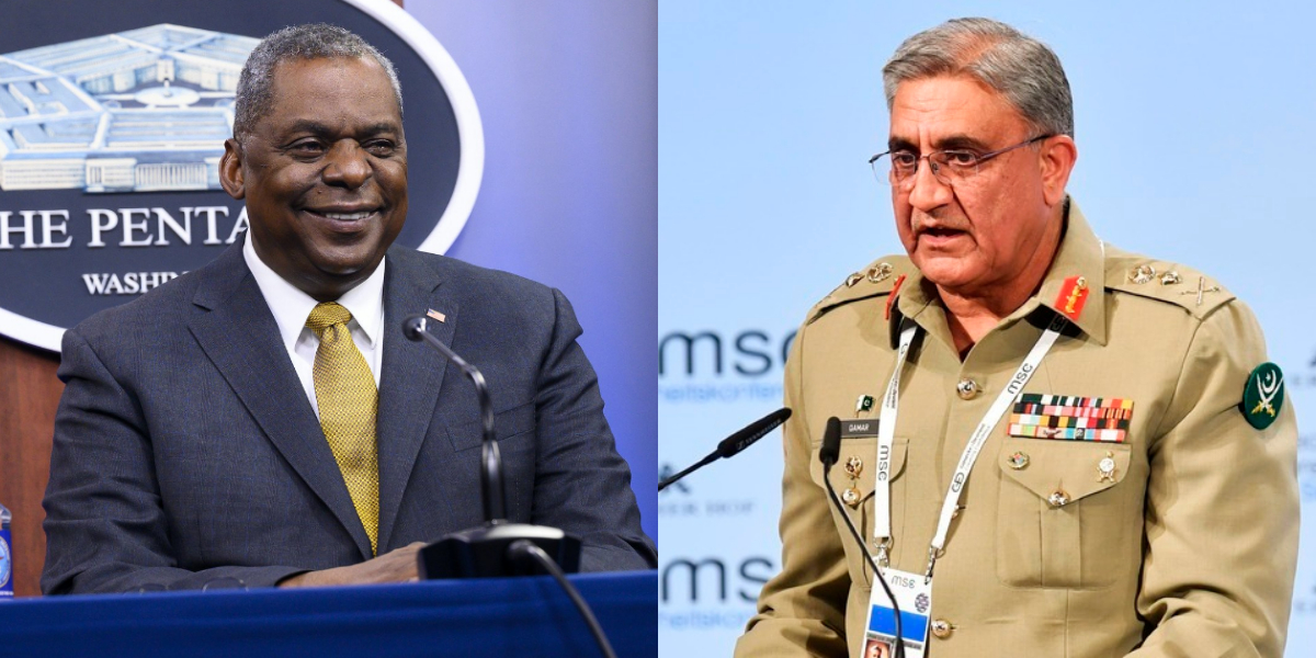 Army Chief, US Defense Secretary discuss regional security matters
