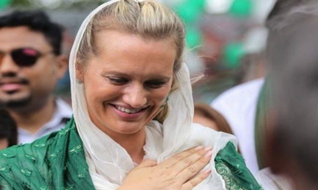 What does Shaniera Akram wish to send to Karachi?