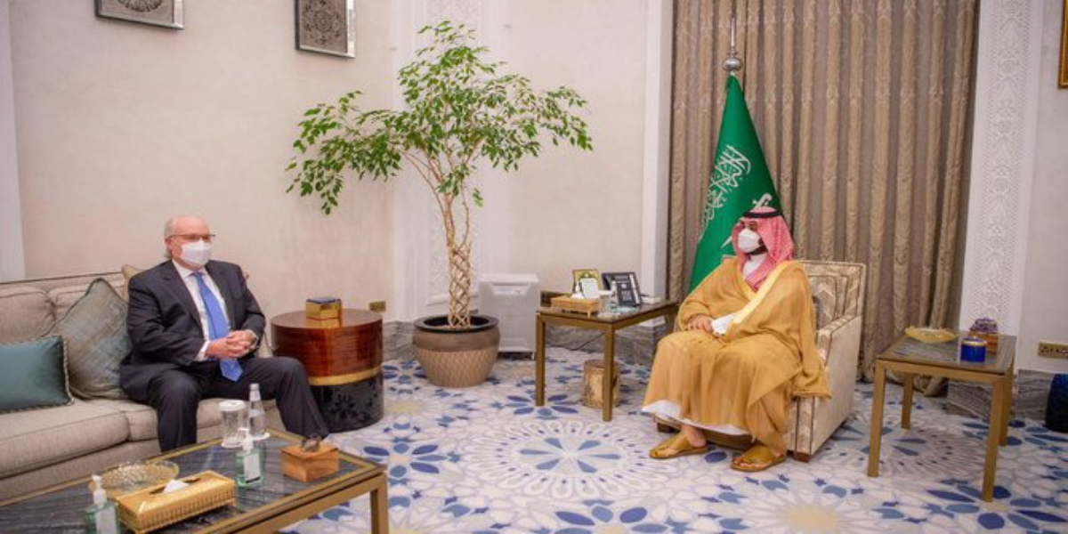 Saudi Crown Prince meets US envoy for Yemen