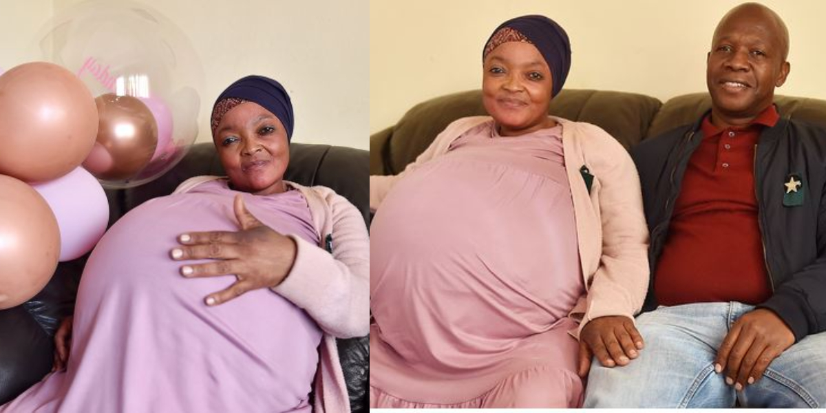South Africa Woman Gives Birth To 10 babies