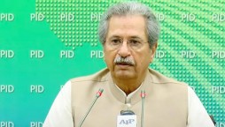 Exams of only math and elective subjects for matric and ninth, says Shafqat Mehmood