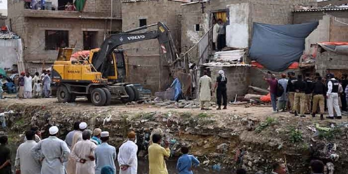 UN Shows Concern Over Eviction of People Along Karachi Nullahs