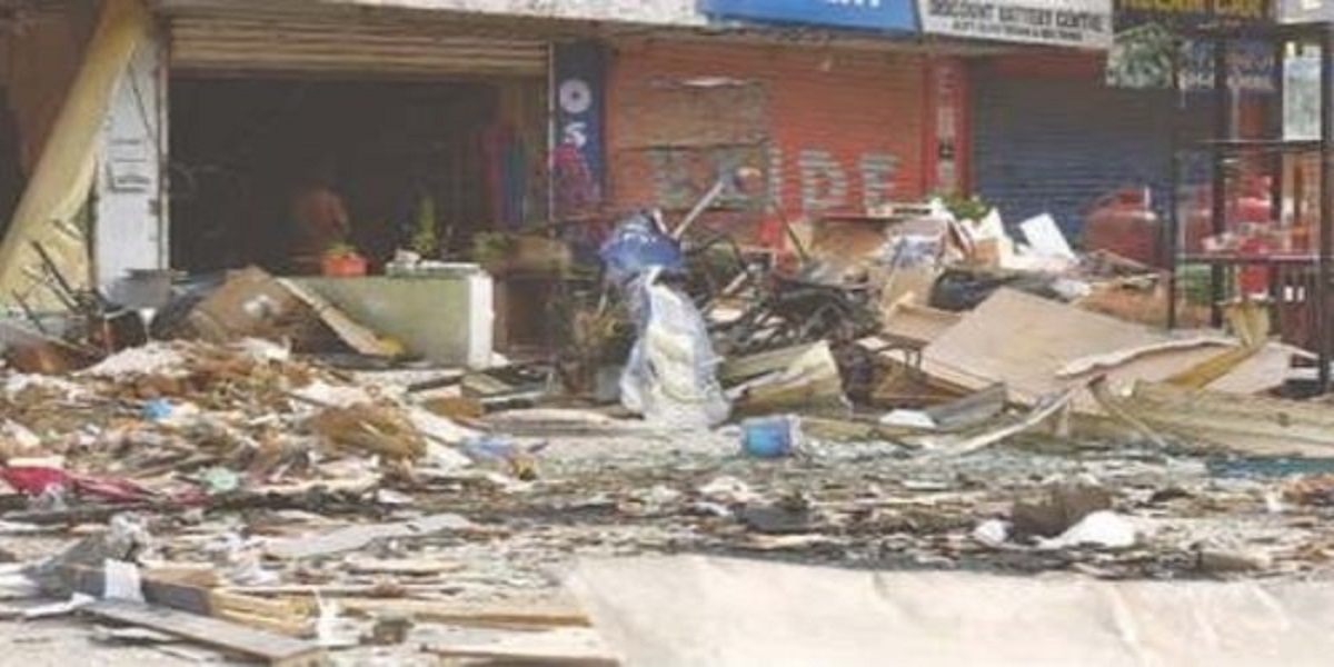 Liquefied petroleum gas Cylinder Blast at Barkat Market; Two Critically Injured