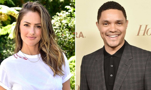 Minka Kelly, Trevor Noah spotted getting cozy after split