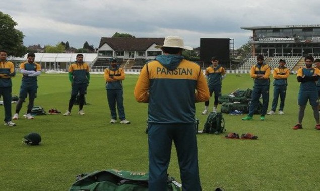 Pakistan cricket team trains in A 4 hour session in Derby