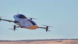 Airspeeder successfully completed the first test flight for electric flying race