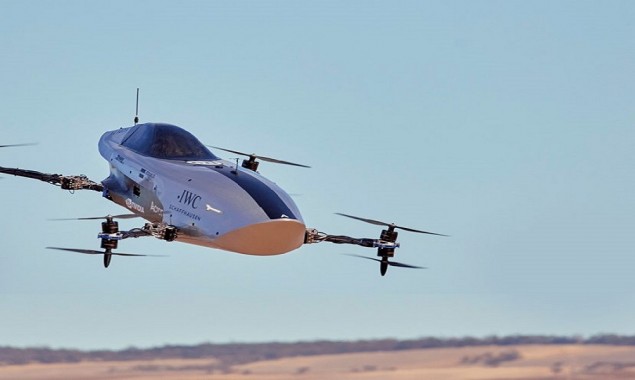 Airspeeder successfully completed the first test flight for its electric flying race car