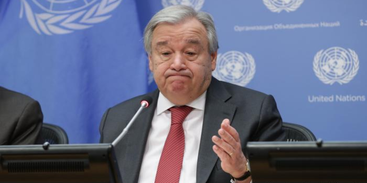 UN Chief Antonio