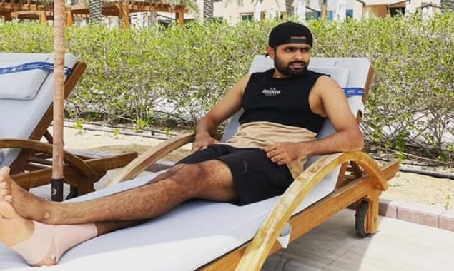 Babar Azam: Shared A Photo Of Himself Where He’s In Relaxing Mode
