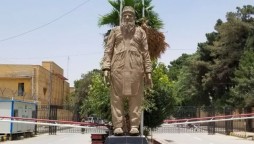 Statue of Abdul Sattar Edhi installed In Recognition To His Humanitarian Services