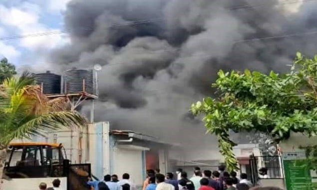 18 Dead 17 missing In Fire at Maharashtra’s Pune Sanitizer Firm