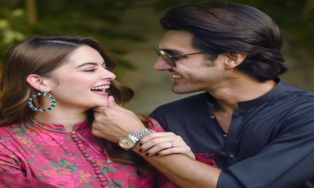 Ahsan Mohsin Ikram shares a beautiful click of fiancé, Minal