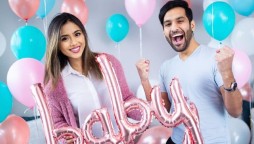 Vlogger Zaid Ali T & wife reveal the gender of their first child