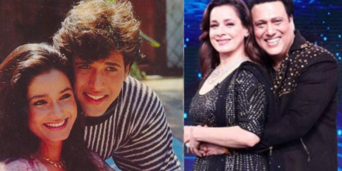 Govinda and Neelam Kothari