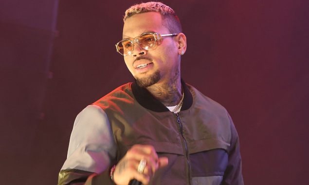 Chris Brown was accused of hitting a woman during a dispute