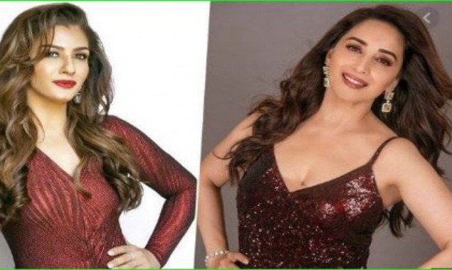 Madhuri Dixit’s dance on ‘Tip Tip Barsa Paani’, video goes viral