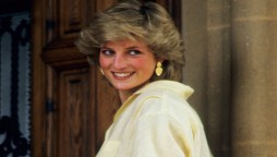 Fans built a temporary shrine to pay tribute to Princess Diana on her death anniversary