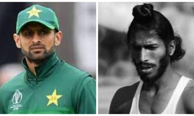 Shoaib Malik mourns the death of Indian athlete Captain Milkha Singh