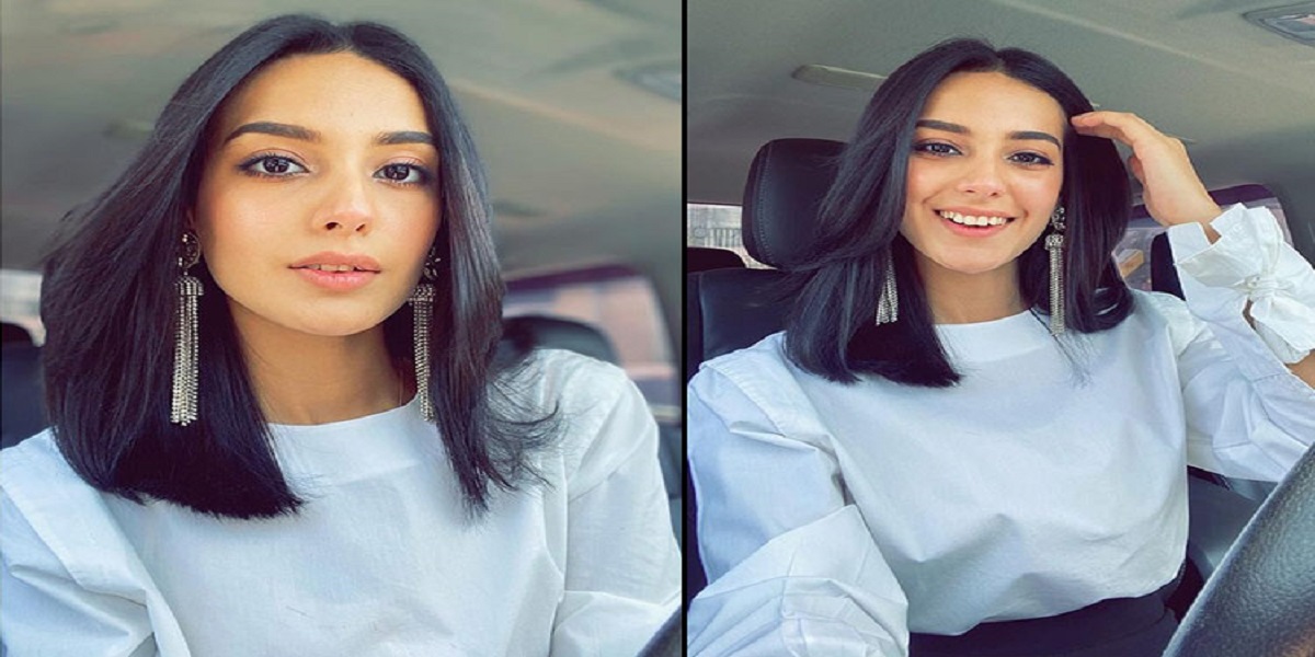 Iqra Aziz haircut