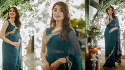 Kinza Hashmi Looks Ethereal Donning A Stunning Saree