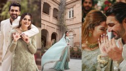 Minal Khan Shares Stunning Snaps From Her Dreamy Engagement Ceremony