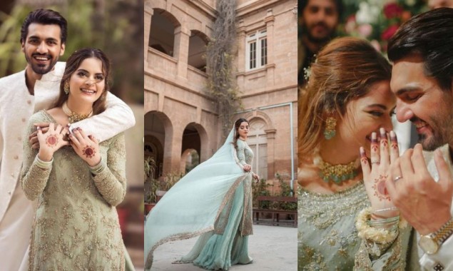 Minal Khan Shares Stunning Snaps From Her Dreamy Engagement Ceremony