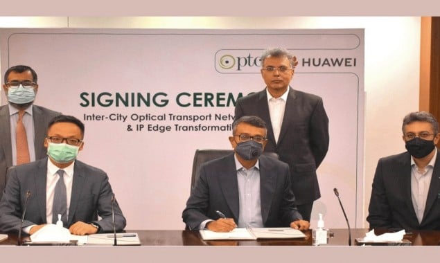 PTCL, Huawei sign contracts for Optical Transport Network transformation