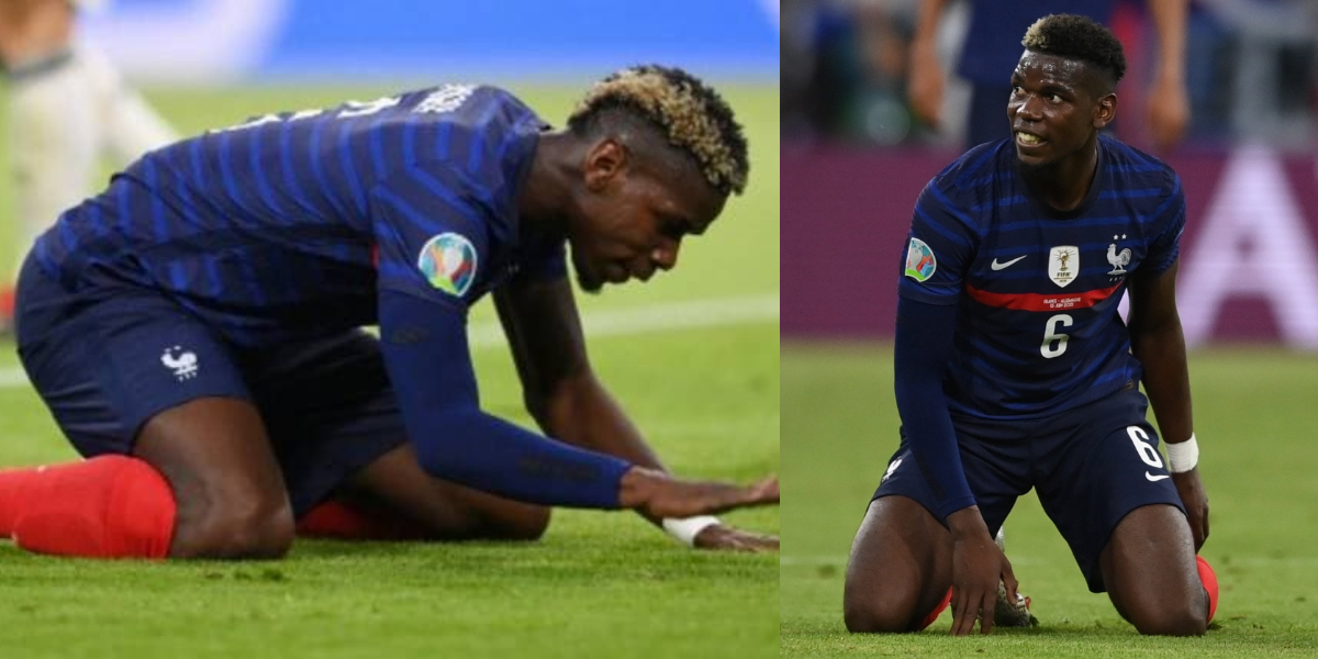 Paul Pogba Euro 2020 France knockout