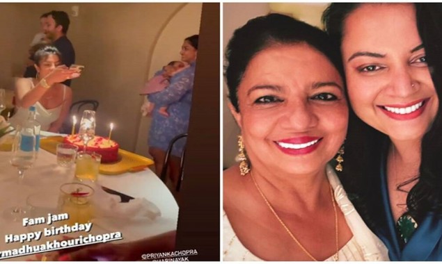 Priyanka Chopra looks staggering in white as she celebrates mom’s birthday