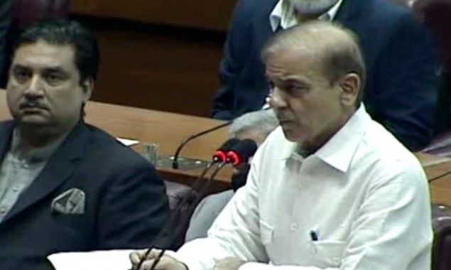 Shehbaz Sharif post-budget speech