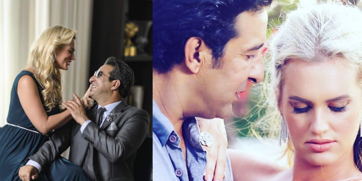 Shaniera Wishes Wasim Akram