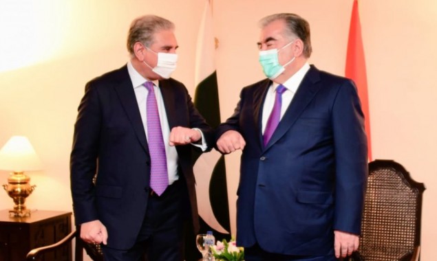 FM Qureshi, Tajik President Vow To Further Solidify Bilateral Ties