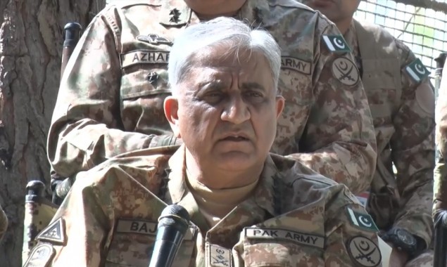 Army Chief General Qamar Javed Bajwa, visits Kotli Today