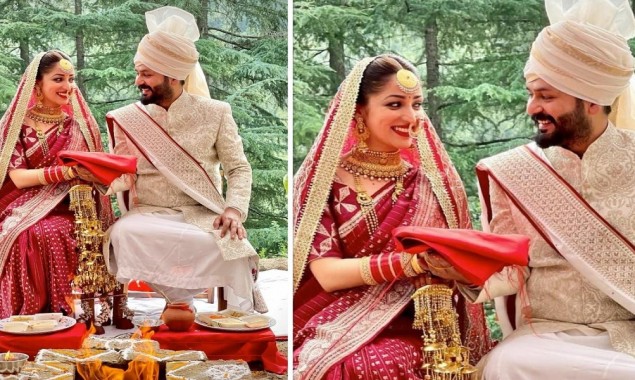Indian Actress Yami Gautam ties the knot with Aditya Dhar