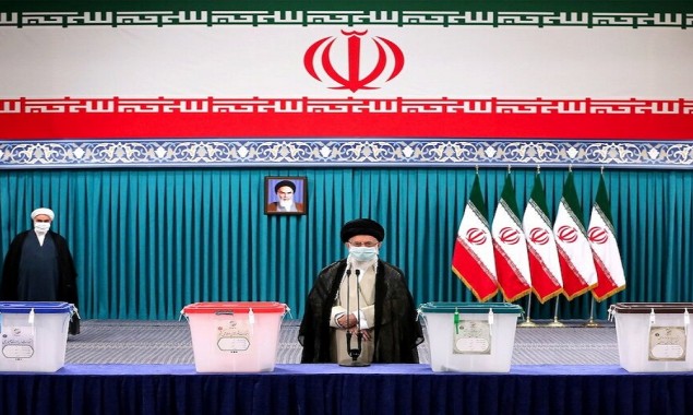 Iran election: Khamenei casts his vote in the presidential elections