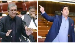 Shah Mehmood, Bilawal Trade Barbs In National Assembly