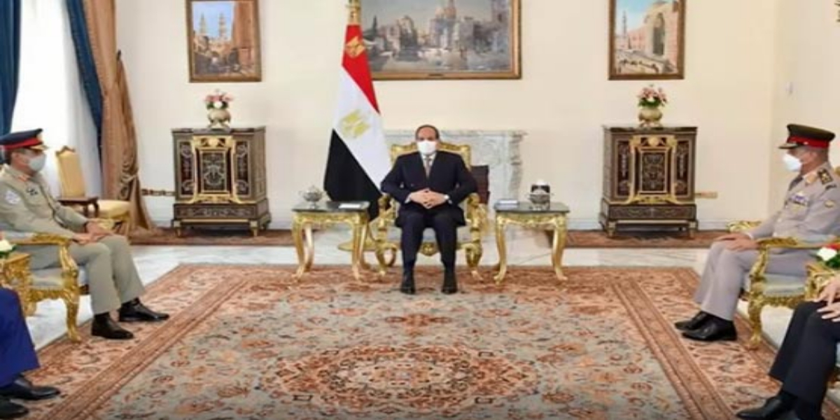 Pakistan, Egypt Vow To Strengthen Bilateral Military Cooperation