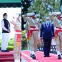 Tajik President Receives Guard Of Honour AT PM House In Islamabad