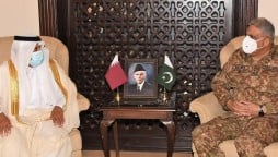 The State of Qatar called on Army Chief General Qamar Javed Bajwa