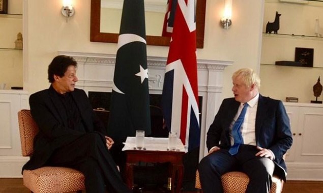 Boris Johnson telephone Imran Khan